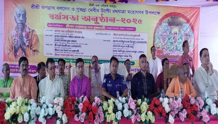 উল্টো রথে ঢাক-ঢোল, কাঁসা, শঙ্খ ও উলু ধ্বনিতে মুখরিত হয়ে ওঠে গোটা কুমিল্লানগরী