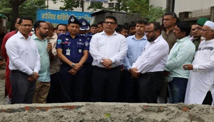 কুমিল্লায় ‘জুলাই শহীদদের’ স্মরণে স্মৃতিস্তম্ভ নির্মাণের ভিত্তিপ্রস্তর স্থাপন