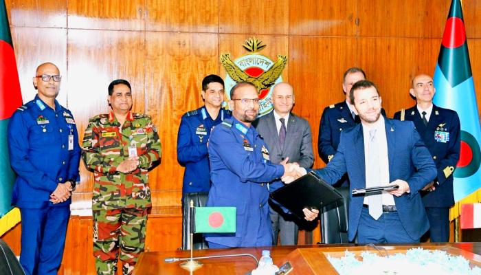 ইউরোফাইটার টাইফুন পাচ্ছে বাংলাদেশ বিমানবাহিনী: ইতালির সঙ্গে সম্মতিপত্র সই