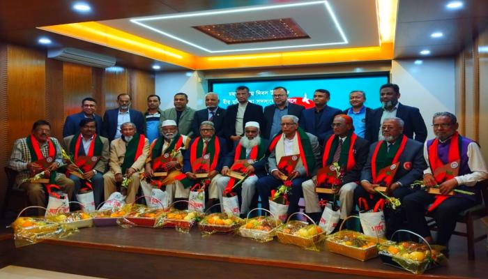 কুমিল্লায় মুক্তিযোদ্ধাদের সংবর্ধনা অনুষ্ঠান,