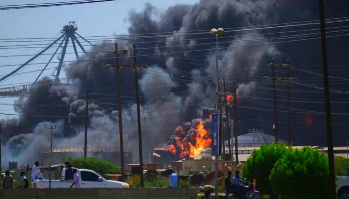 দারফুরের বাজারে ড্রোনের আগুন, প্রাণ গেল ১০ জনের