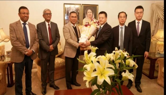 তারেক রহমানের সঙ্গে চীনের রাষ্ট্রদূতের প্রথম সাক্ষাৎ